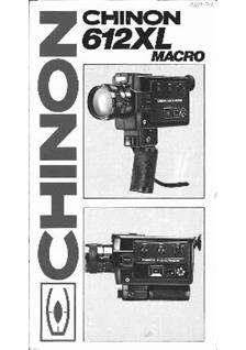 Chinon 612 manual. Camera Instructions.